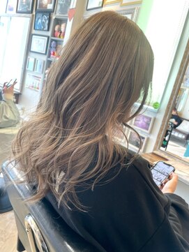 ヘア メイク ココ(hair make coco) 透け感★グレイマット