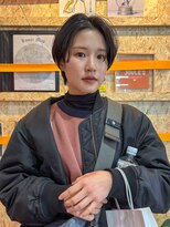 ジュール(JOULE'S)&nbsp;ハンサムショート/ショートヘア/黒髪ショート