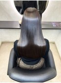 美髪髪質改善×暗髪ツヤカラー☆uniii新宿