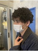 men's × perm