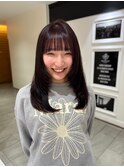 【sakuya】冬にぴったり暗めピンクブラウン