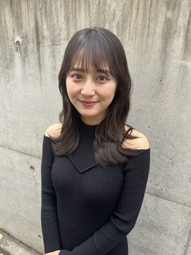 ロンドアベニール 北千住(Lond avenir) イメチェン外ハネボブ美髪ワイドバング顔周りレイヤーカット