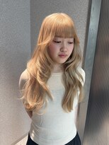 天神美容室&nbsp;【KASUMI天神美容室】ハイトーン×海外レイヤー
