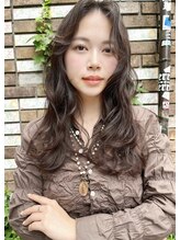 ノースイースト 阿佐ヶ谷南口店(north east) セミロングレイヤー/ダークブラウン