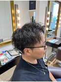ツイスパ×アップバング☆