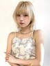 【平日限定】カット+ダブルカラー【ブリーチ1回】 ￥15980