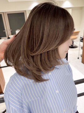 ジルブラン 土浦(JIL BLAN) ハイライトバレイヤージュダブルカラーケアブリーチ20代30代