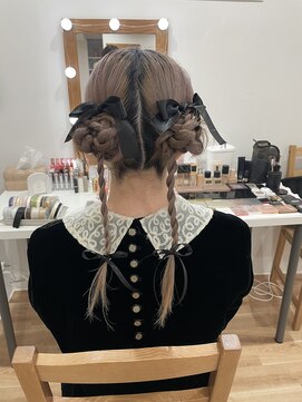 エリリーム(mlilym) 推し活ヘアアレンジ