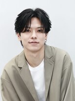 リベル(LIBER)&nbsp;センターパート/フェザーショート/メンズサロン/八王子