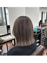 グランルッソ 岡山駅前(GRAN LUSSO)&nbsp;白髪ぼかしハイライト 岡山