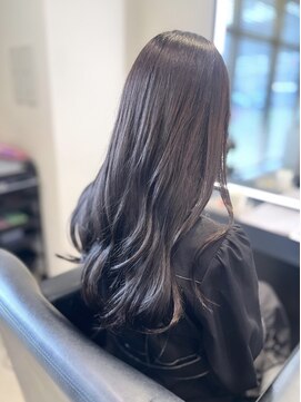 エミュ 伏見 国際センター(emu) グレージュ/透明感カラー/髪質改善カラー