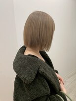 ラヴィズム 長岡店(LUVISM)&nbsp;韓国/顔周りレイヤー/ダブルカラー/ベージュ/前髪新潟長岡宮関◆