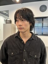 ドッグスター(dog star)&nbsp;メンズミディアムパーマウルフパーマ登戸向ヶ丘遊園