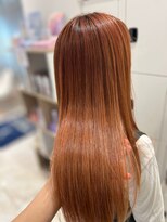 ケンジ 平塚 アネッタ(KENJE annetta) ハイライト/ピンクオレンジ