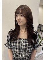 リオリス ヘア サロン(Rioris hair salon)&nbsp;【石川】モカブラウン/ローレイヤー/外巻き/バイカルテTR