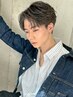 men'sカット＋フェザーパーマ＋トリートメント(名古屋/men's/men'sパーマ)