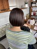 カット＋部分縮毛矯正＋トリートメント(今だけトリートメント20%off)