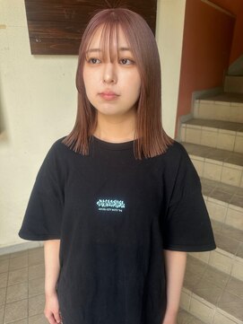 コレットヘアー ザモリオカ(Colette HAIR the MORIOKA) pink beige