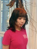 ハク アトリエ(HaKU atelier) デザインルーツカラービビッドオレンジハイトーン