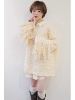 ネウィ ファミ 吉祥寺(newi fhami)&nbsp;ナチュラルボブ×大人ショートボブ×ウルフボブ