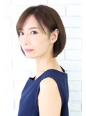 【粋lima銀座店】大人カジュアルボブ
