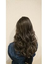 リアム ヘアアンドメイク(liam hair and make)&nbsp;３Ｄハイライト×グレージュ