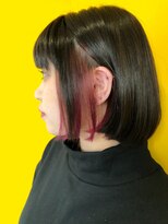 ヘアーメイク ラウラ(Hair+Make RauRa)&nbsp;チラ見せでかわいい♪インナーカラー