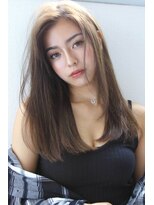 ブラン 梅田(Blanc)&nbsp;【Blanc/梅田】イルミナカラー/ベージュカラー/ストレート 1