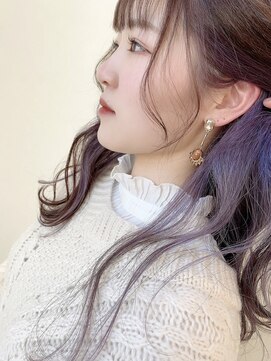 ハナ ビューティーヘアー(hana.) ちなみせ甘カワインナーカラー