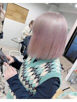 アジールヘア 所沢プロペ通り店(agir hair) ペールホワイトピンク[所沢]