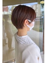 ヘアメイク シュシュ(Hair make chou chou) ショートボブピンクブラウン奈良橿原大和八木