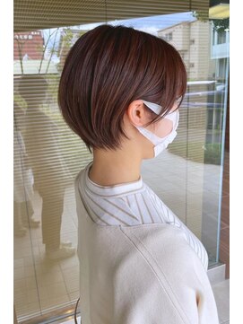 ヘアメイク シュシュ(Hair make chou chou) ショートボブピンクブラウン奈良橿原大和八木