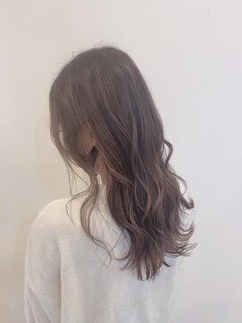 アンスールミミ 南草津店(Ansur mimi) クスミアッシュベージュ