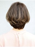 ショコラベージュ大人可愛いフワッとカールスタイル