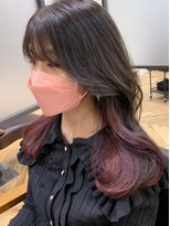 ダブルカラー＊20代30代＊ベビーバングZinaCENTRAL