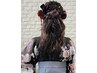 【電話予約のみ】卒業式☆袴着付け+ヘアセット