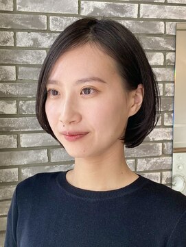 クロト(Clotho) ボブ/髪質改善縮毛矯正白髪ぼかしレイヤーショートカット