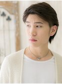 ビジカジで好感度！かきあげバングショートマッシュf名護大東