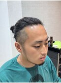 メンズマンバン×ツイストパーマ
