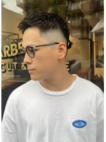 フリーク バーバーショップ 都島店(FREAK BARBER SHOP) 直毛改善アイロンパーマ