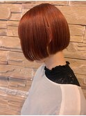 RanaCien○池田　アプリコットカラーボブ
