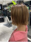 【外はねミニボブ】air銀座タワー　藤本麻衣
