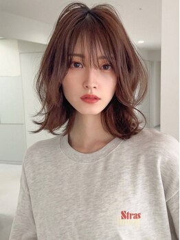 アグ ヘアー チャミー 臼井店(Agu hair chummy)の写真/360°可愛く見える似合わせCut!悩みを“魅力”に変える補正テクニックも圧巻!小顔効果も!