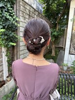 ガーランド (Garland) シニヨンアレンジ/表参道