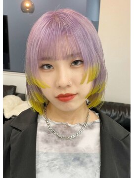 ディーンルピ(DEAN lupi) DEAN/デザインカラー/ダブルカラーインナーカラーケアブリーチ