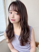 ビュートヨナカ(VIEW TOYONAKA)&nbsp;黒髪/グレーベージュ/レイヤーカット/髪質改善前髪カット