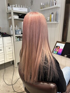 プールブー(Pour Vous) ハイトーンコーラルピンク