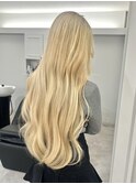 スーパーロング×ブロンド