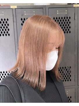 ヲタク(wotaku.) ミルクティーピンクピンクベージュハイトーンカラーケアブリーチ