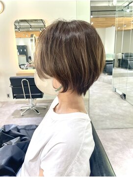 サロンドミルク 新百合ヶ丘店(salon de MiLK) 大人可愛いショート［新百合ヶ丘/ショートヘア/ショートボブ］